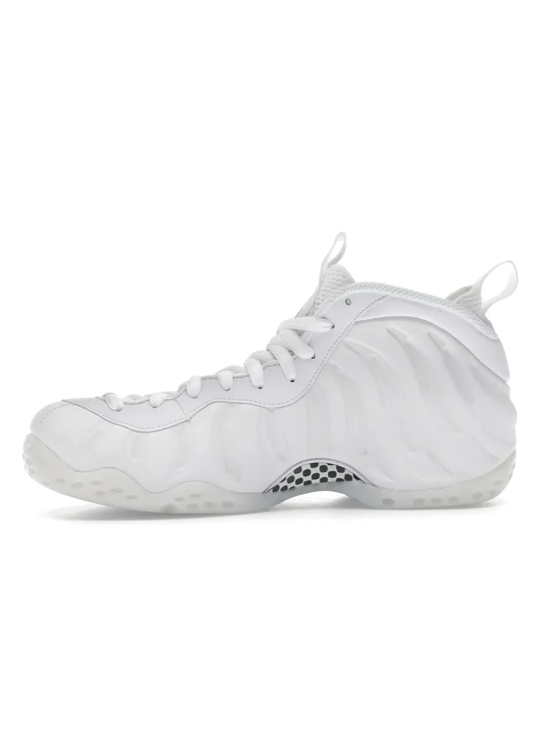 Мужские кроссовки с литой конструкцией Nike Air Foamposite One — изображение 3 из 4, белый белый белый