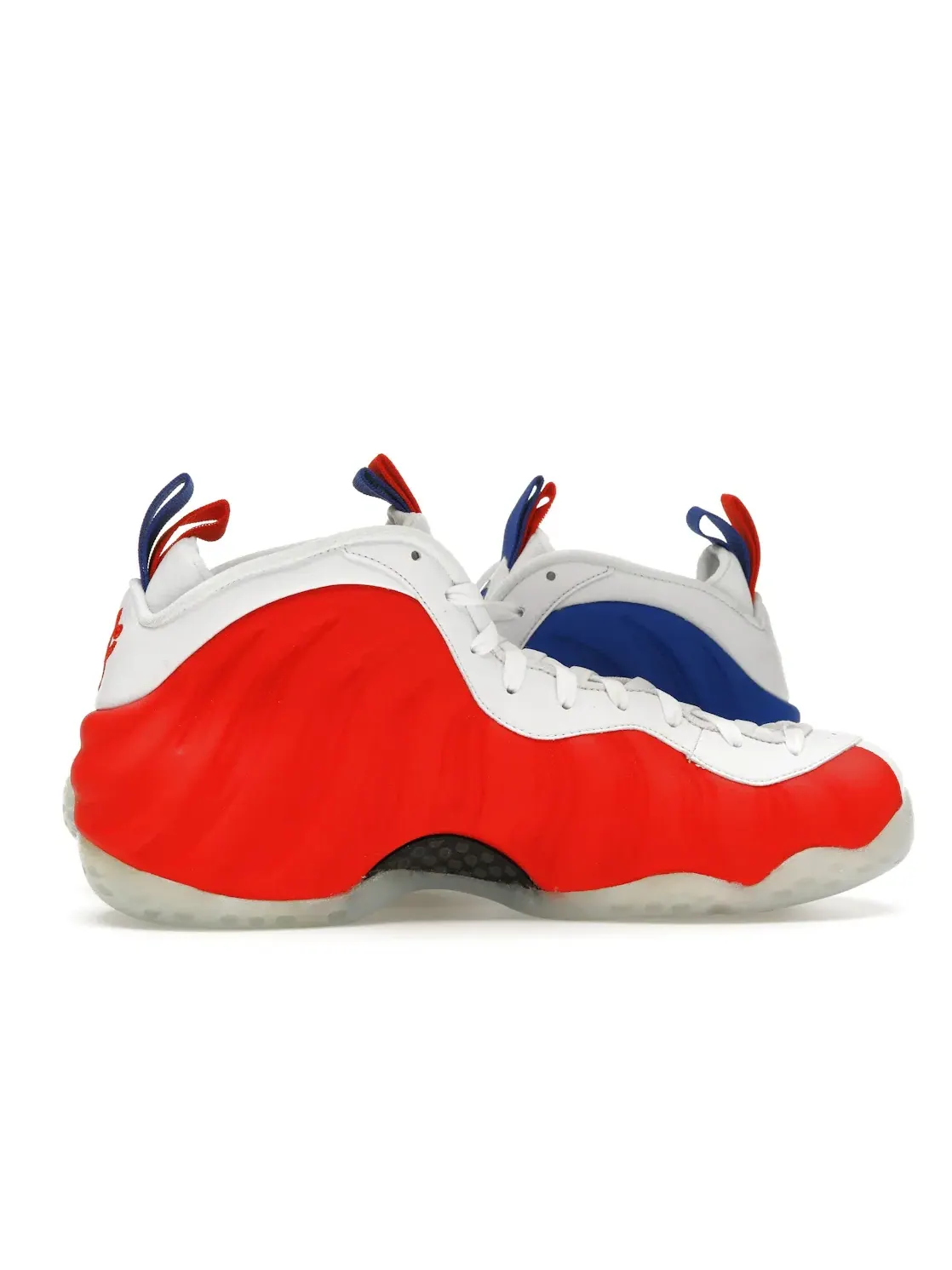 Женские кроссовки на Foamposite подошве Nike Air Foamposite One — изображение 3 из 4, белый/белый--красный
