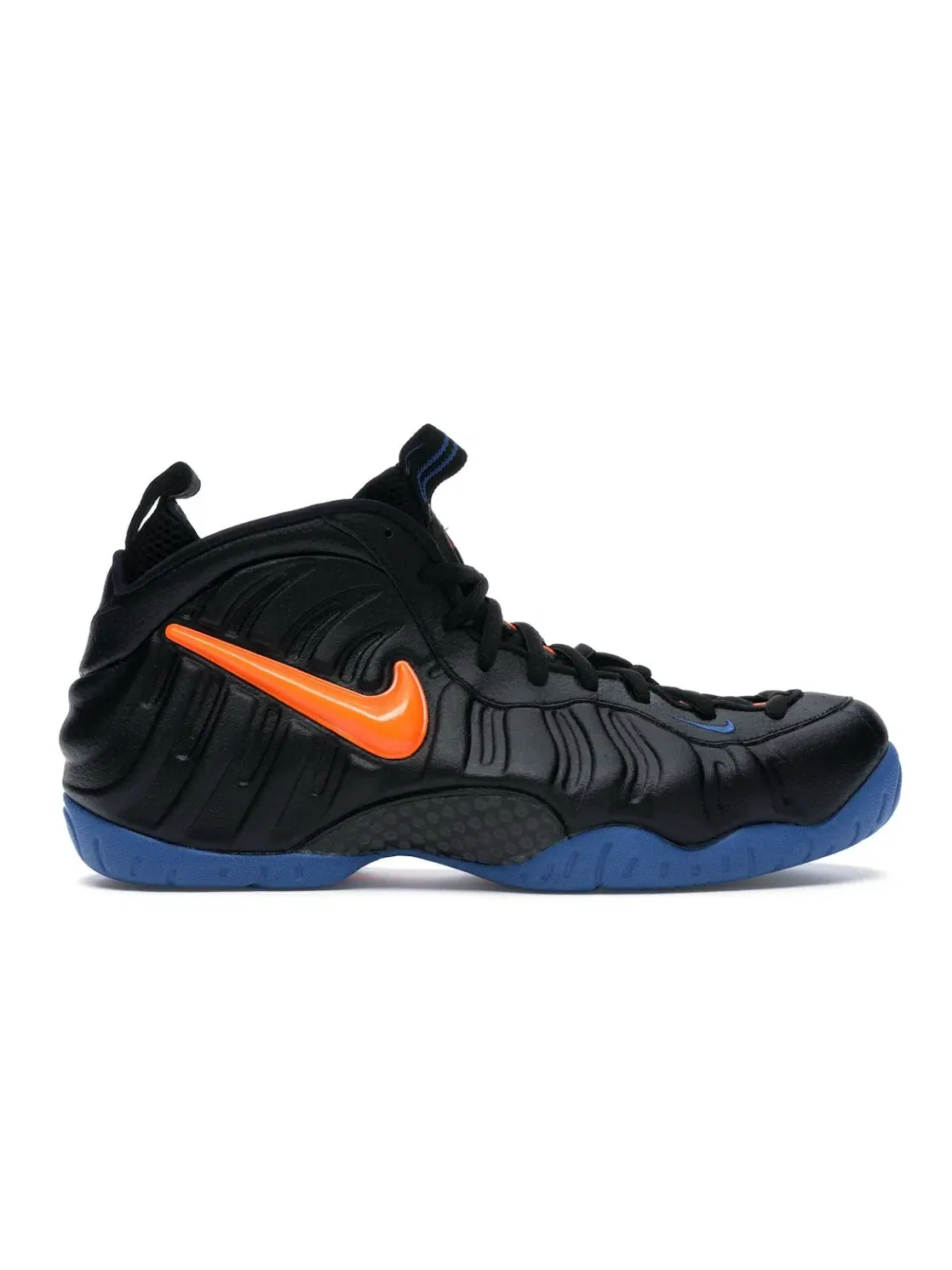 Мужские кроссовки Lifestyle Nike Air Foamposite Pro — изображение 1 из 4, черный/оранжевый-синий