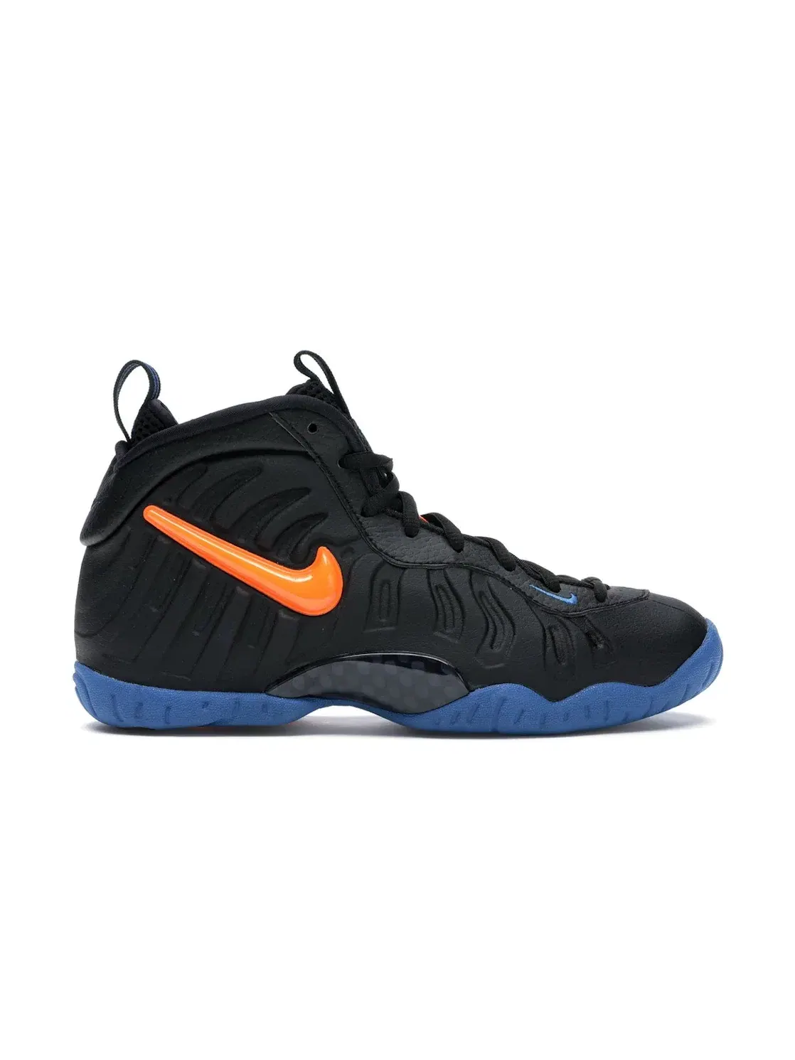 Детские кроссовки Lifestyle Nike Air Foamposite Pro — изображение 1 из 4, черный/оранжевый-синий