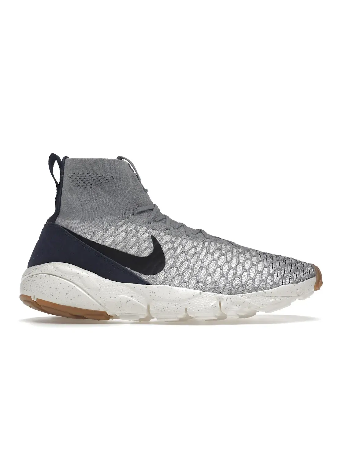 Мужские кроссовки Lifestyle Nike Air Footscape Magista Flyknit — изображение 1 из 4, серый/черный--темный