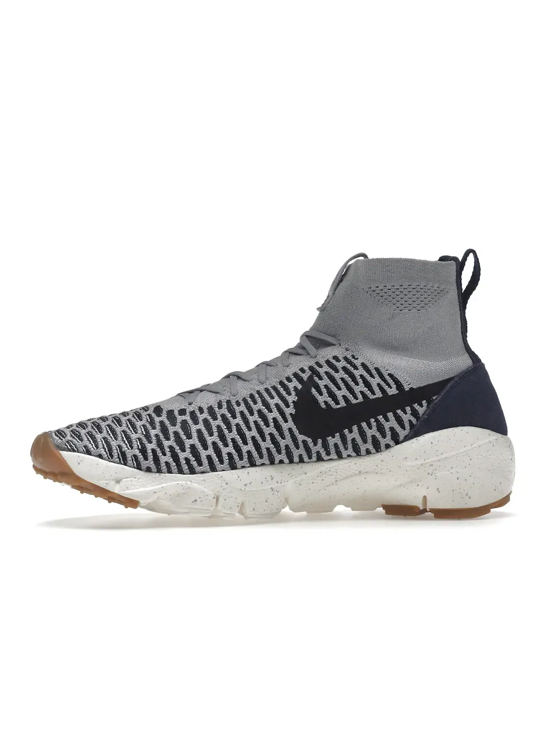Мужские кроссовки Lifestyle Nike Air Footscape Magista Flyknit — изображение 3 из 4, серый/черный--темный