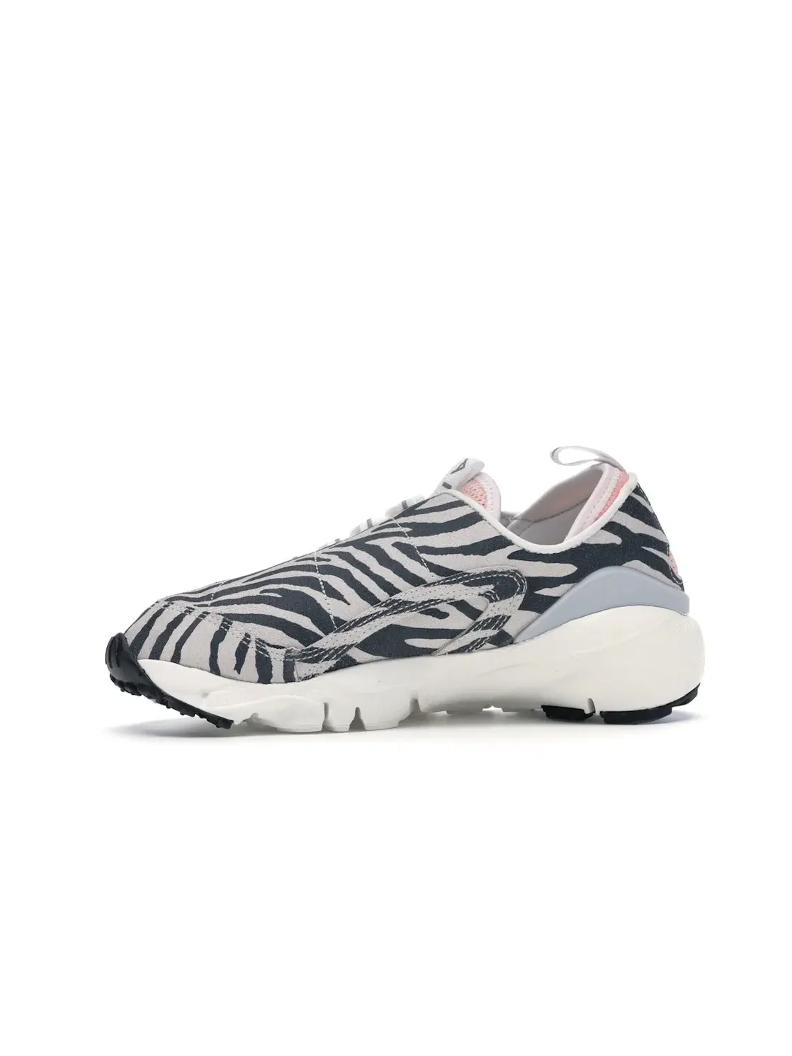 Женские кроссовки Lifestyle с зебровым принтом Nike Air Footscape — изображение 3 из 4, белый/желтый-черный