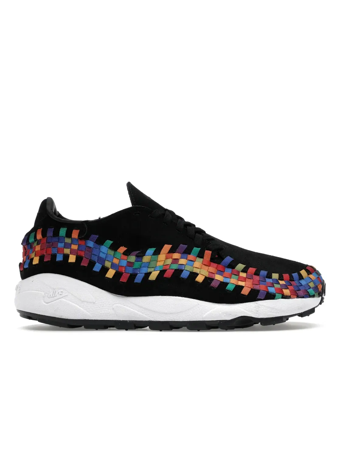Женские кроссовки Lifestyle Nike Air Footscape Woven — изображение 1 из 4, черный/белый/черный