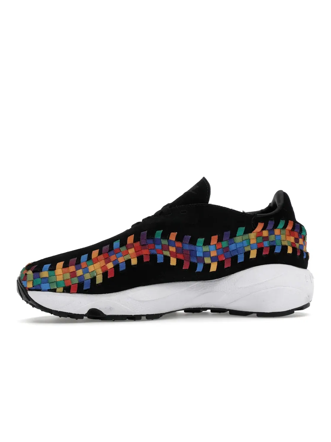 Женские кроссовки Lifestyle Nike Air Footscape Woven — изображение 3 из 4, черный/белый/черный