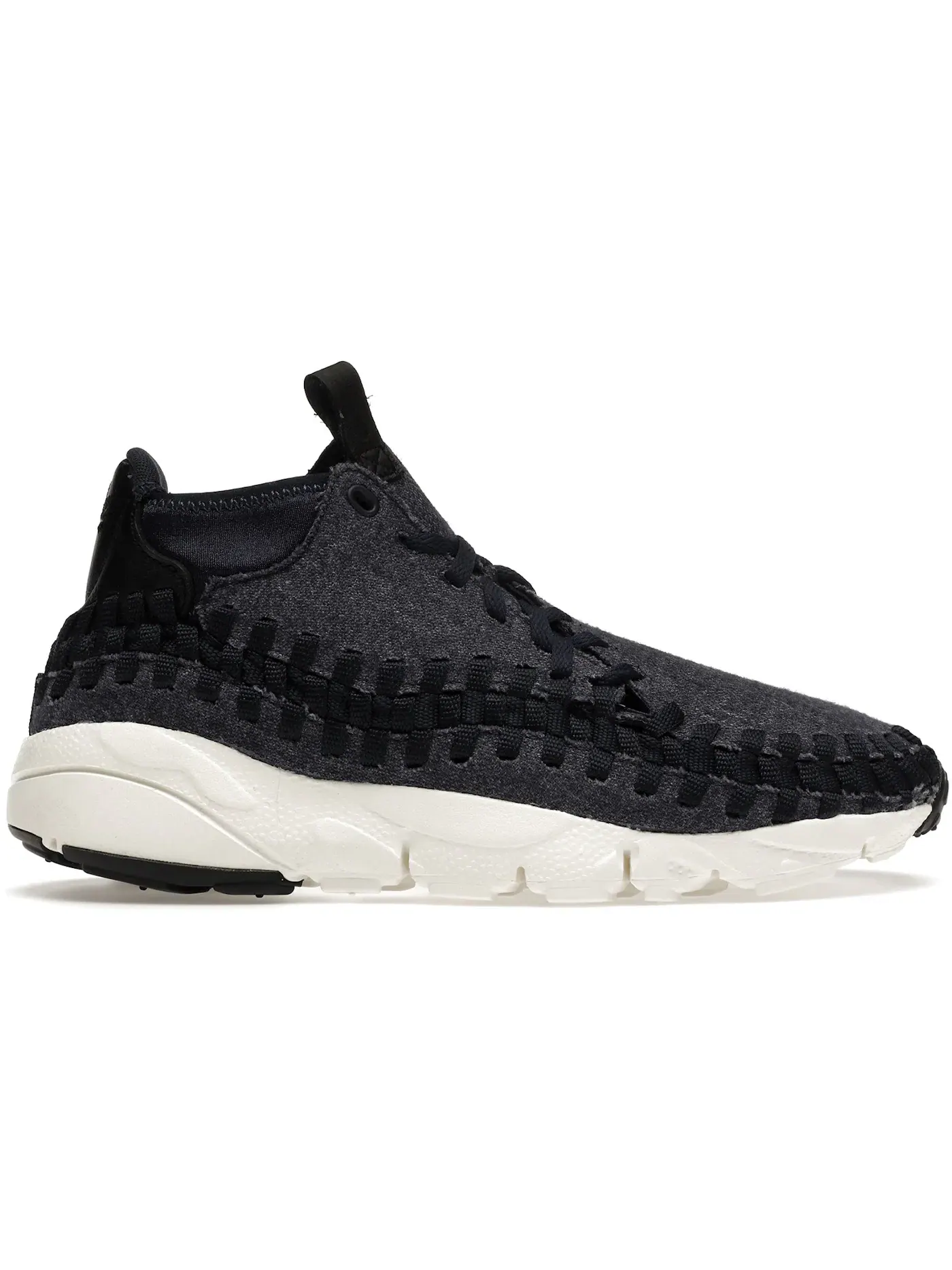 Мужские кроссовки Lifestyle Nike Air Footscape Woven Chukka — изображение 1 из 1, черный--черный