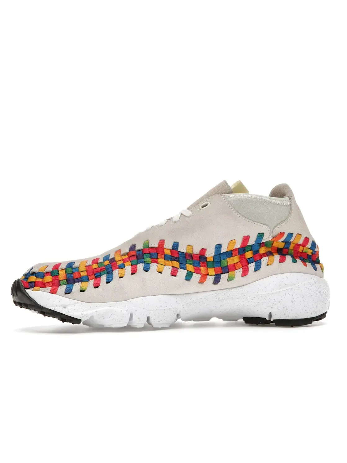 Мужские кроссовки Lifestyle Nike Air Footscape Woven Chukka Rainbow Nike — изображение 3 из 4, белый