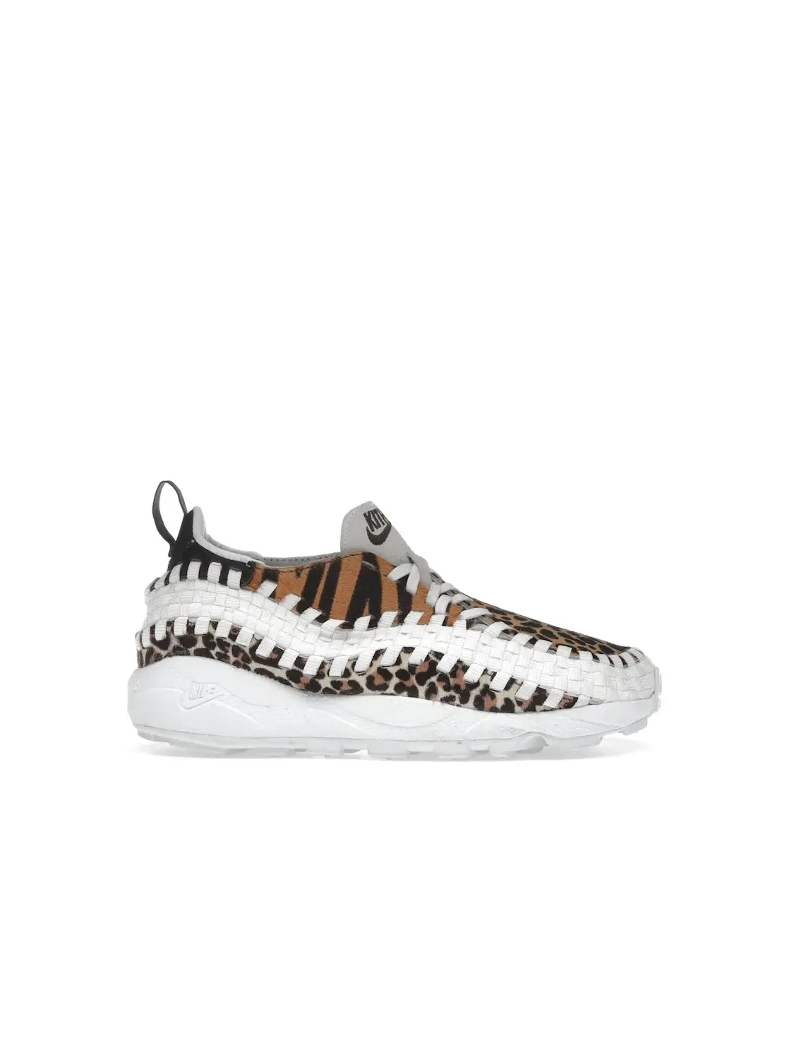 Детские кроссовки Lifestyle Nike Air Footscape Woven Nike — изображение 1 из 4, черный/белый/коричневый