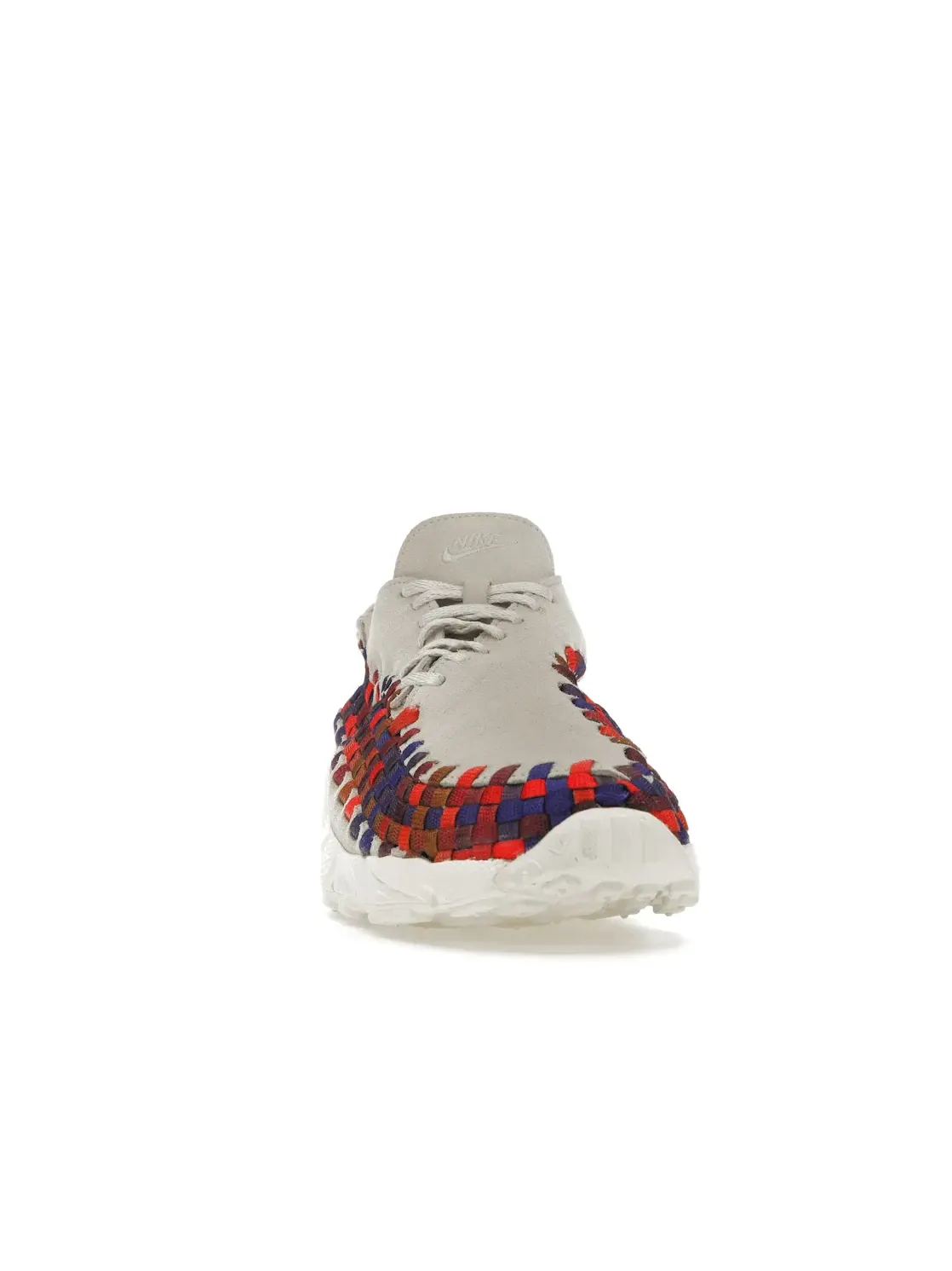 Мужские кроссовки Lifestyle Nike Air Footscape Woven Nike, Light Bone/Light Bone-Sail-Total Crimson — изображение 2 из 4