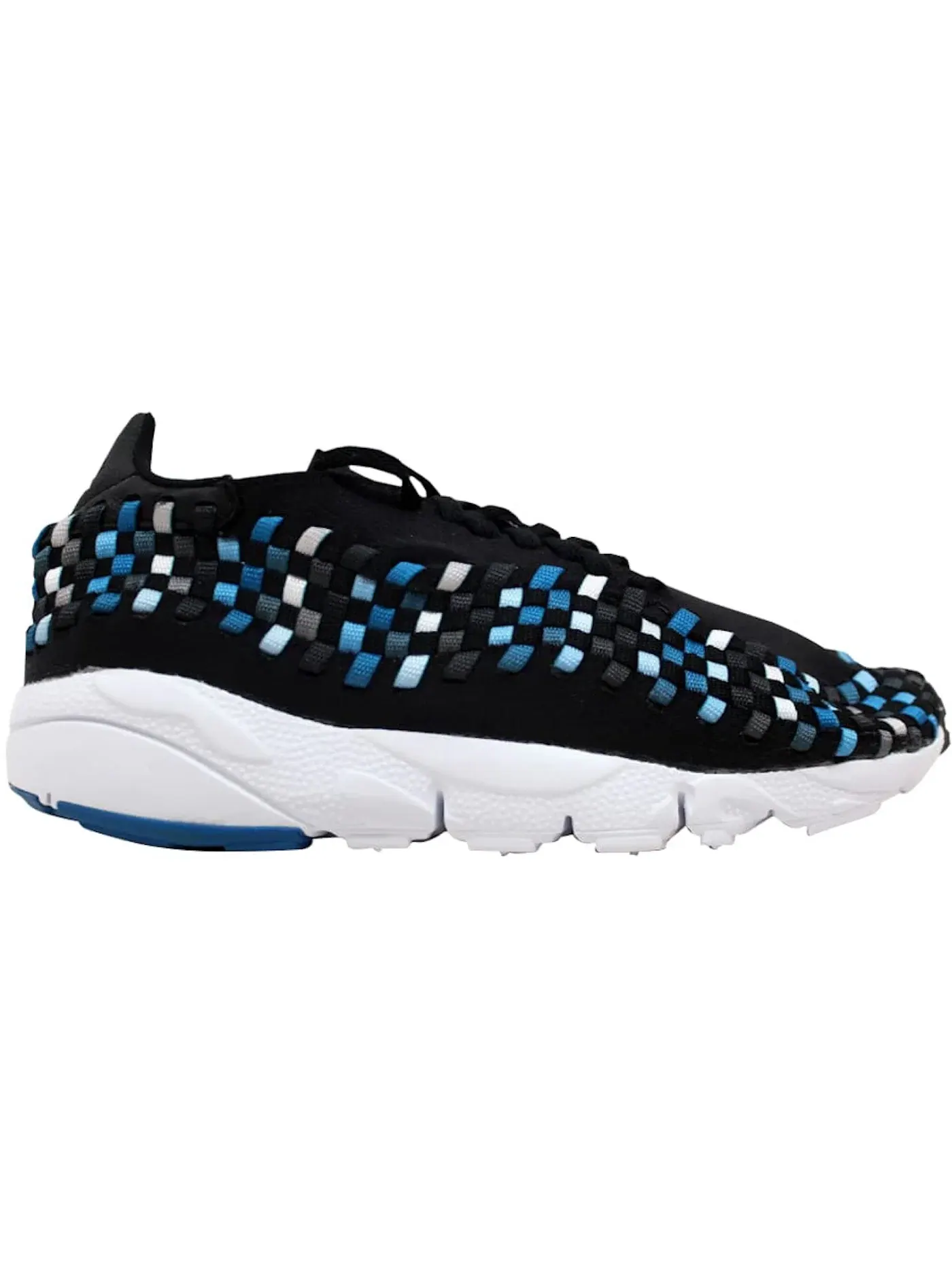 Мужские кроссовки Lifestyle Nike Air Footscape Woven NM — изображение 1 из 1, черный/синий-белый