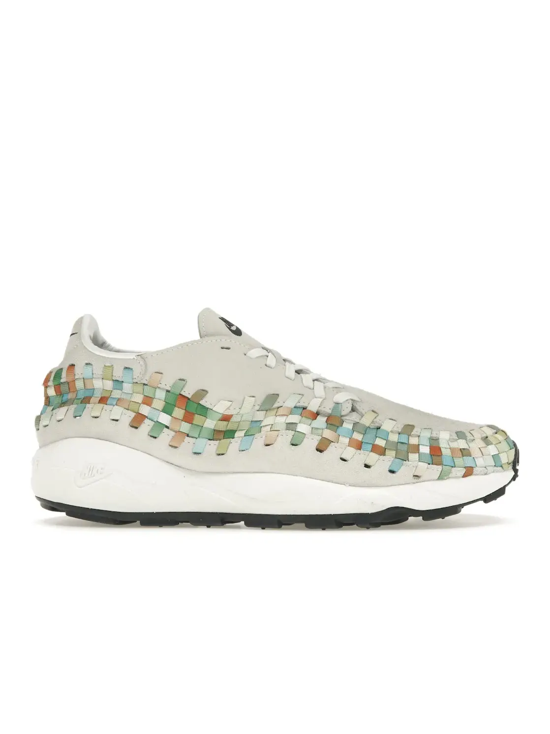 Женские кроссовки Lifestyle Nike Air Footscape Woven — изображение 1 из 4, белый/черный//мульти