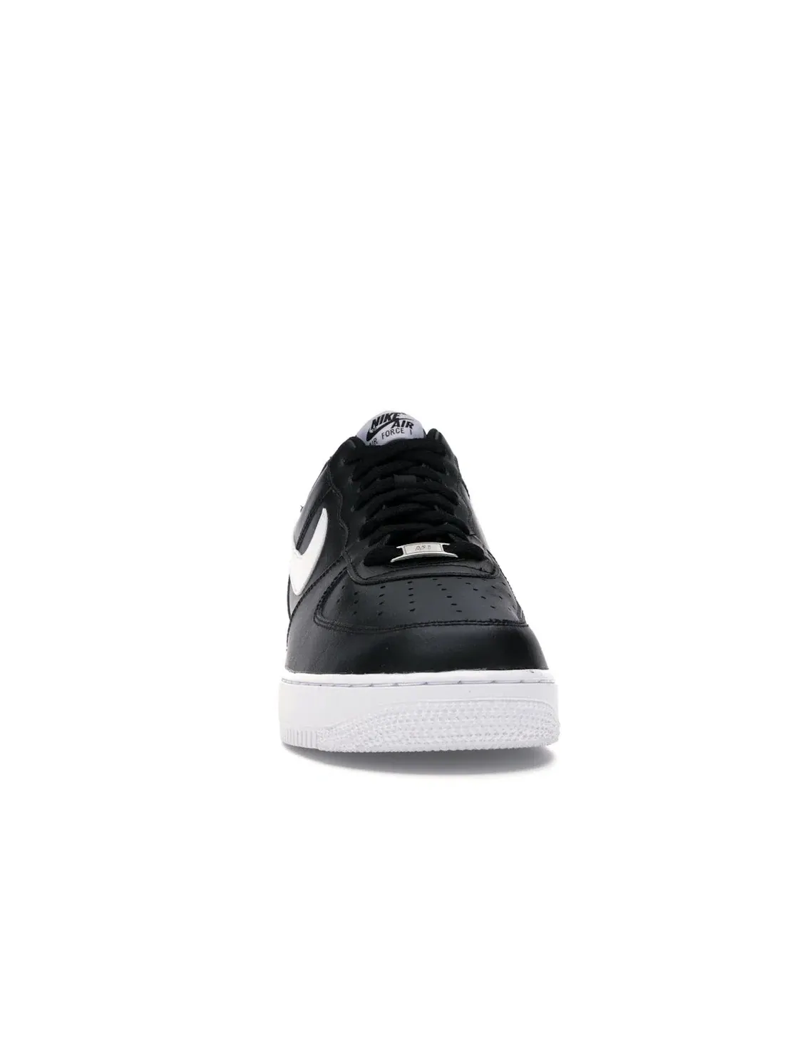 Мужские кроссовки кожаные Nike Air Force 1 Low '07 Nike — изображение 2 из 4, черный/белый