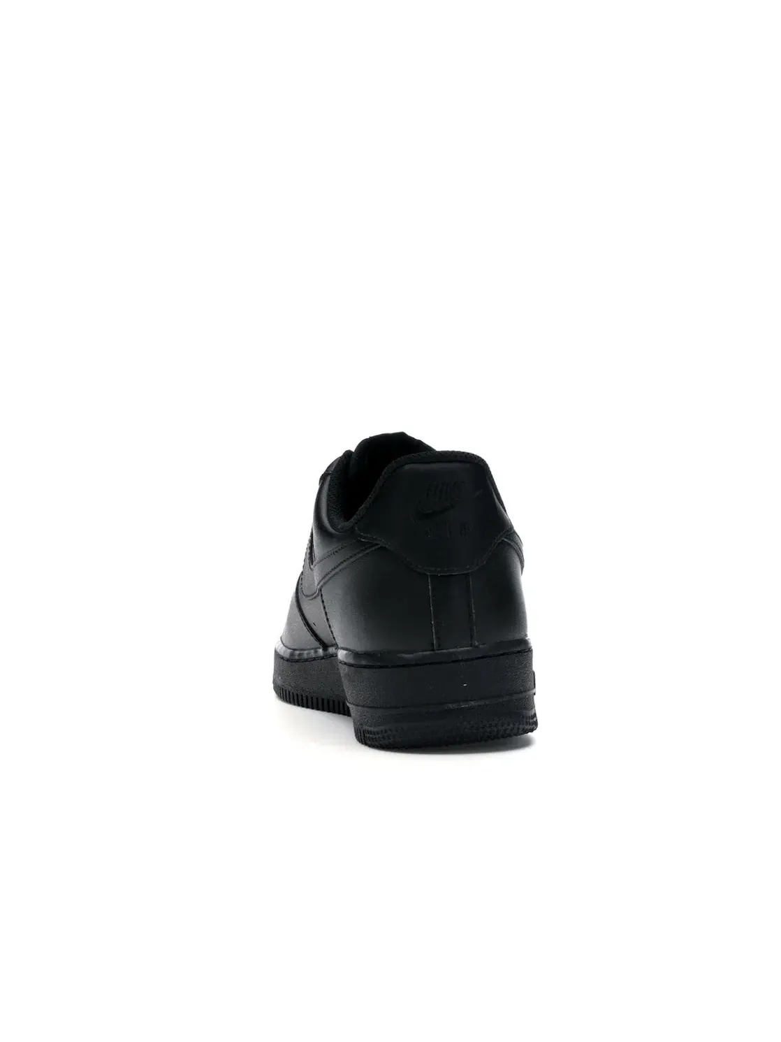 Мужские кроссовки кожаные Nike Air Force 1 Low '07 — изображение 4 из 4, черный/черный