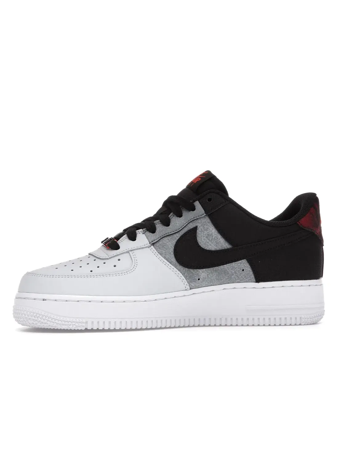 Мужские кроссовки Lifestyle Nike Air Force 1 Low '07 — изображение 3 из 4, черный/серый/платиновый