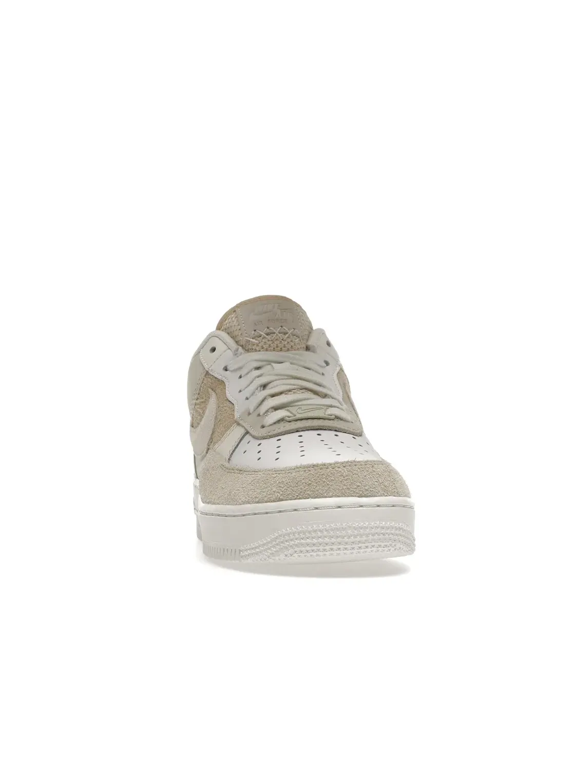 Женские кроссовки с комбинированным верхом Nike Air Force 1 Low '07 Nike — изображение 2 из 4, белый белый