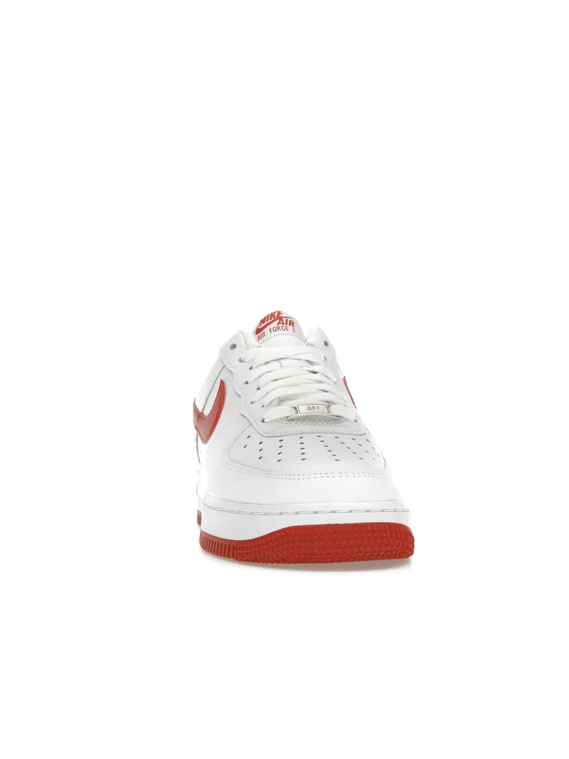 Женские кроссовки с контрастным дизайном Nike Air Force 1 '07 — изображение 2 из 4, белый/белый/красный