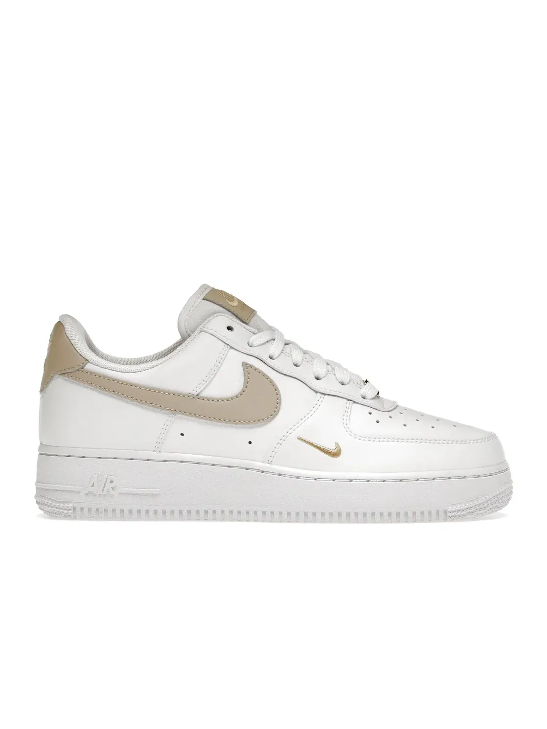 Женские кроссовки кожаные Nike Air Force 1 Low '07 Essential — изображение 1 из 4, белый///белый