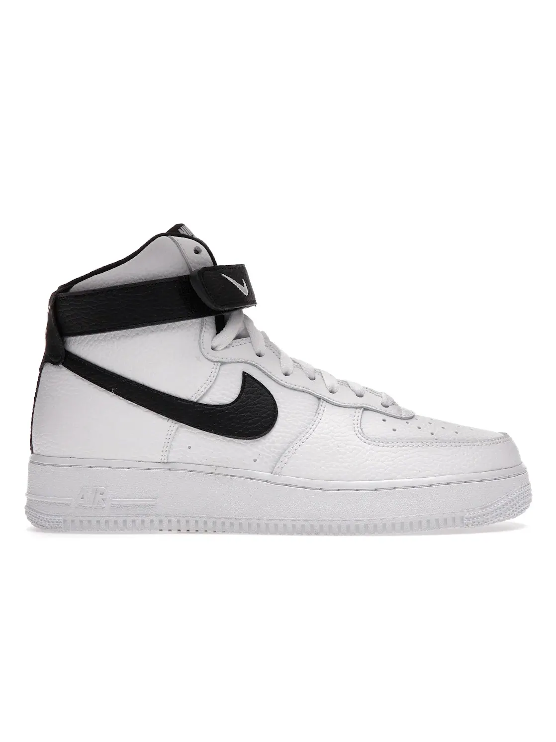 Мужские кроссовки на высокой подошве Nike Air Force 1 High '07 — изображение 1 из 4, белый/черный