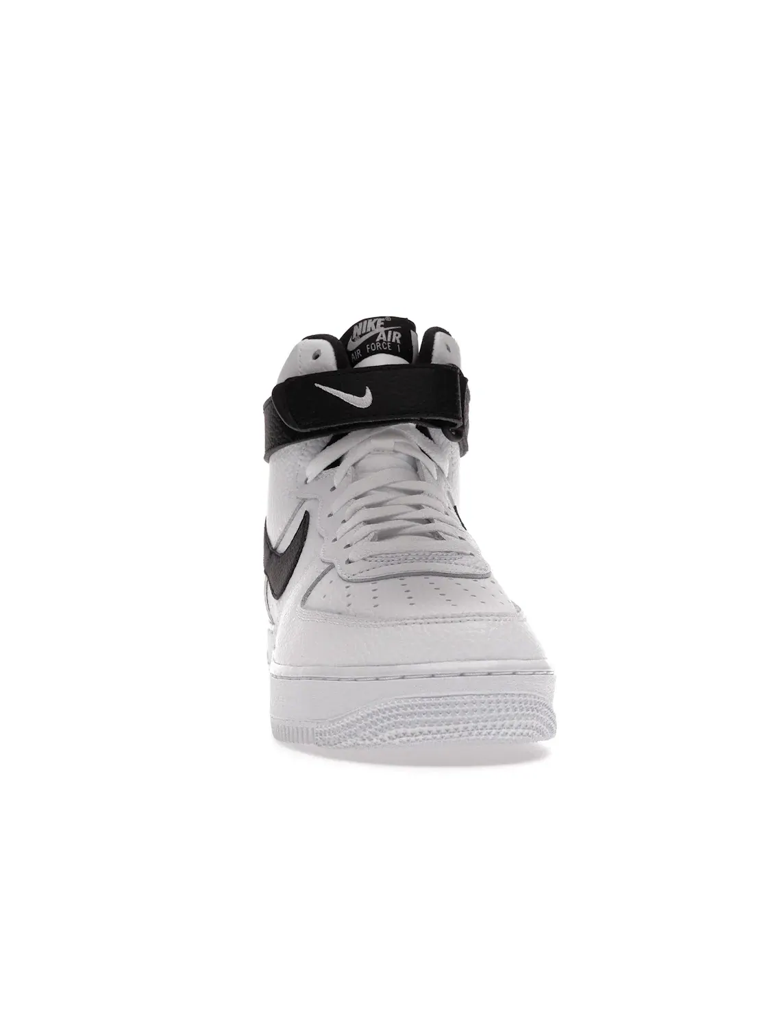 Мужские кроссовки на высокой подошве Nike Air Force 1 High '07 — изображение 2 из 4, белый/черный