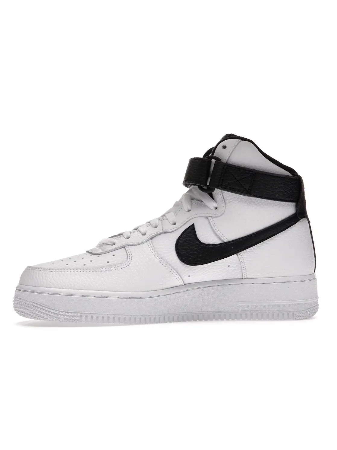 Мужские кроссовки на высокой подошве Nike Air Force 1 High '07 — изображение 3 из 4, белый/черный