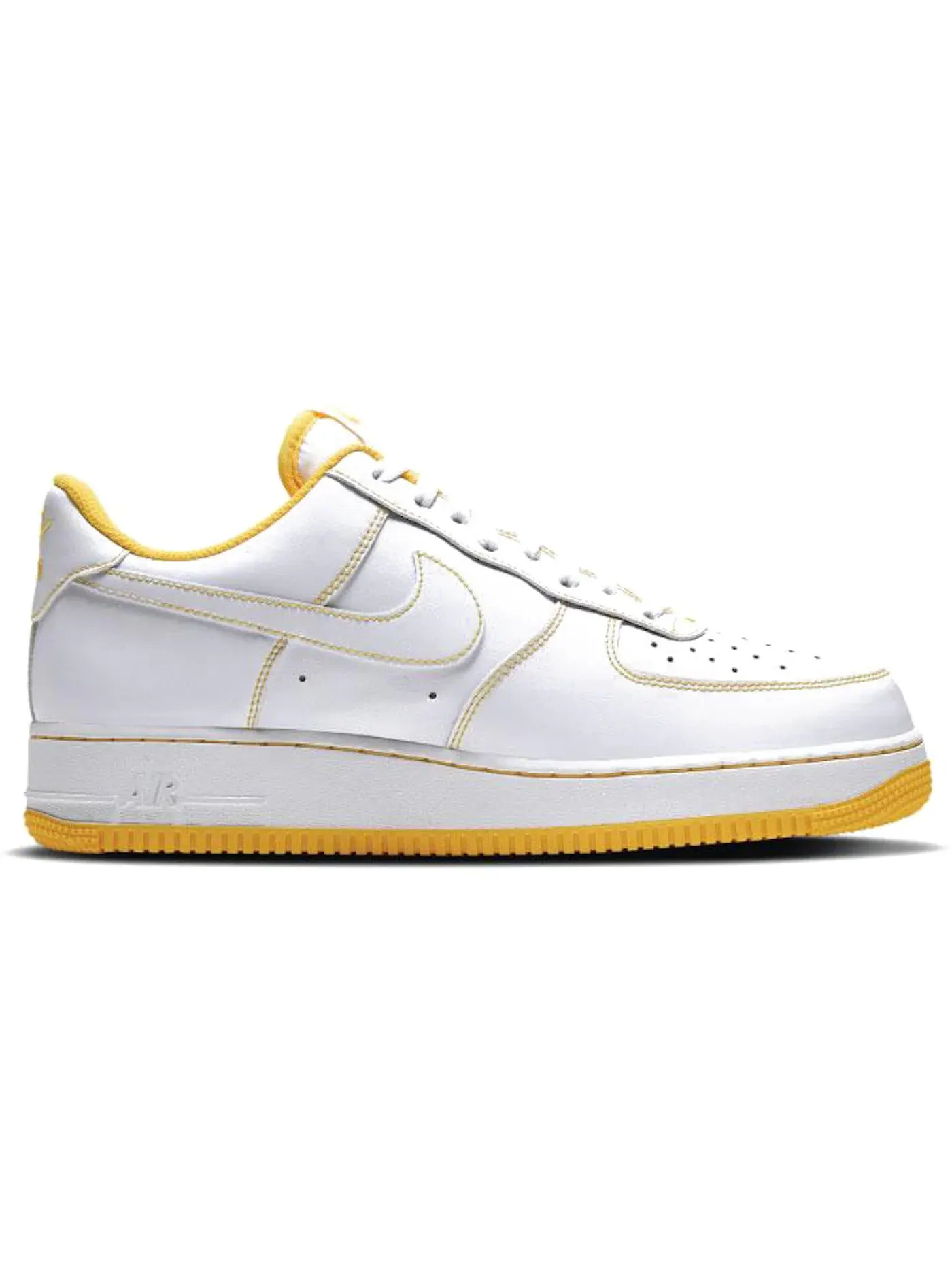 Мужские кроссовки Lifestyle Nike Air Force 1 Low '07 — изображение 1 из 1, белый/белый-оранжевый