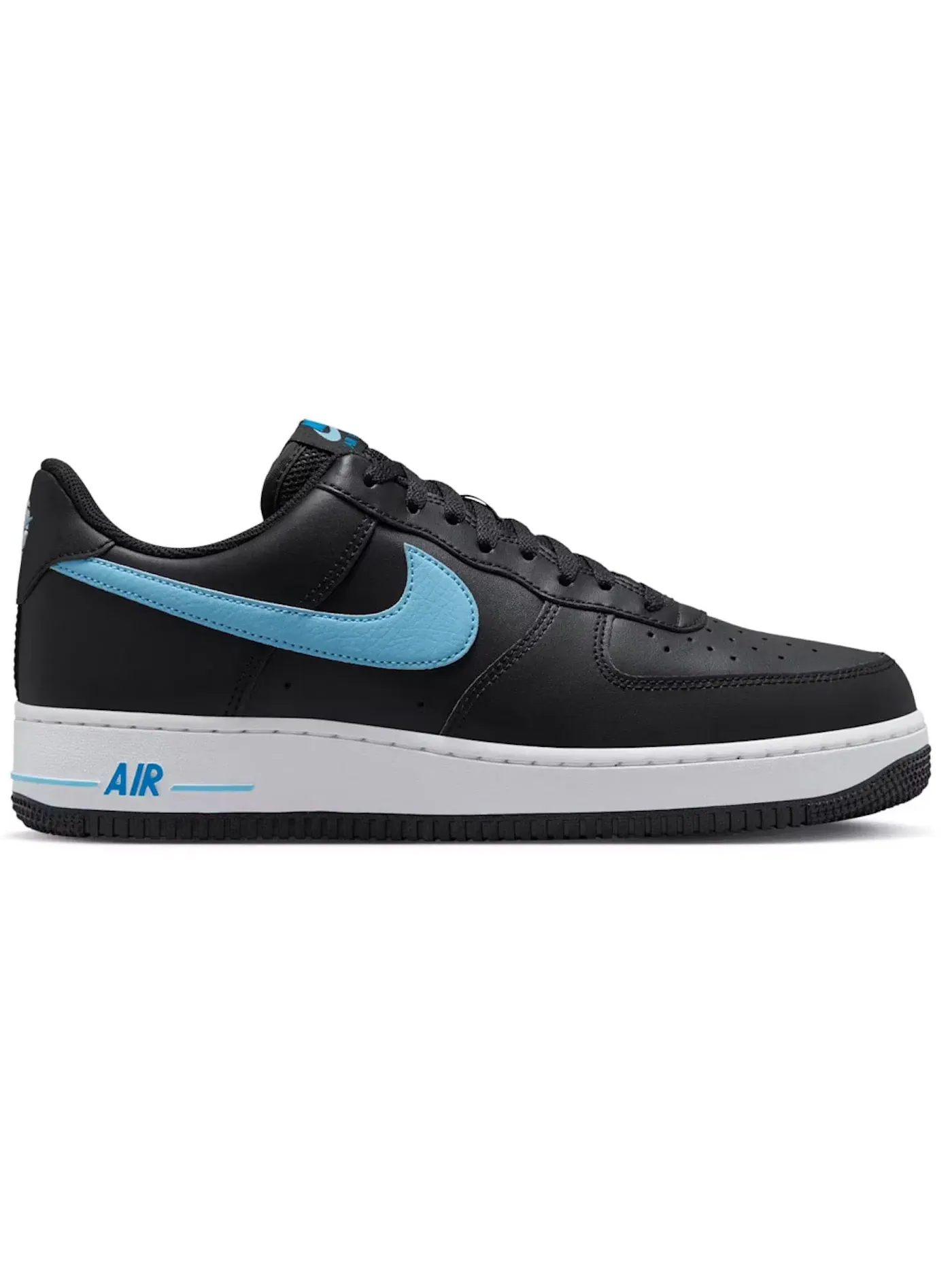 Мужские кроссовки Nike Air Force 1 '07 Low — изображение 1 из 1, черный синий