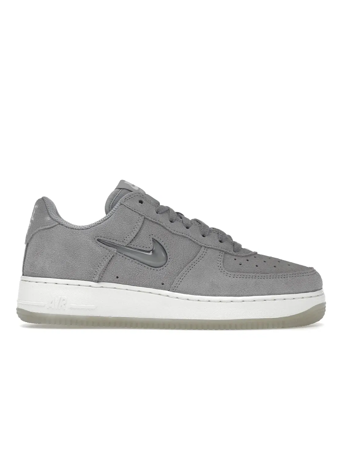 Мужские кроссовки с замшевым верхом Nike Air Force 1 '07 Low — изображение 1 из 4, светлый серый/белый