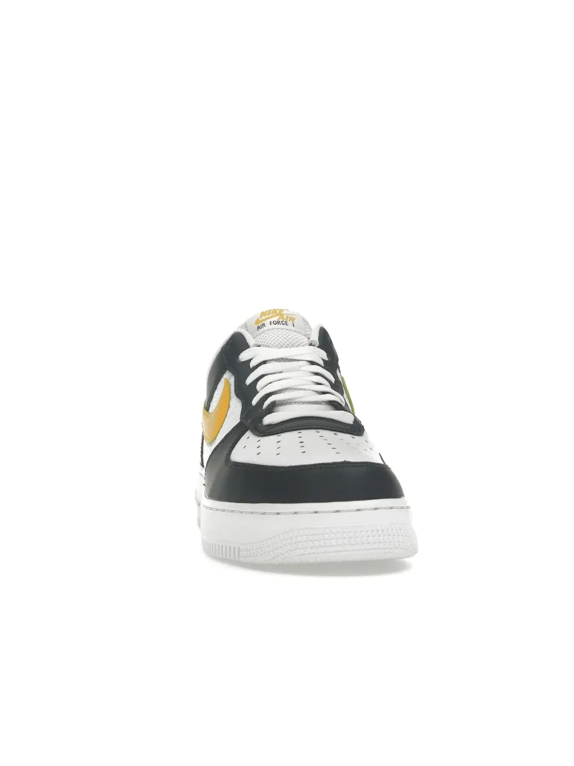 Мужские кроссовки Lifestyle с низким профилем Nike Air Force 1 '07 Low — изображение 2 из 4, темный/белый/золотистый