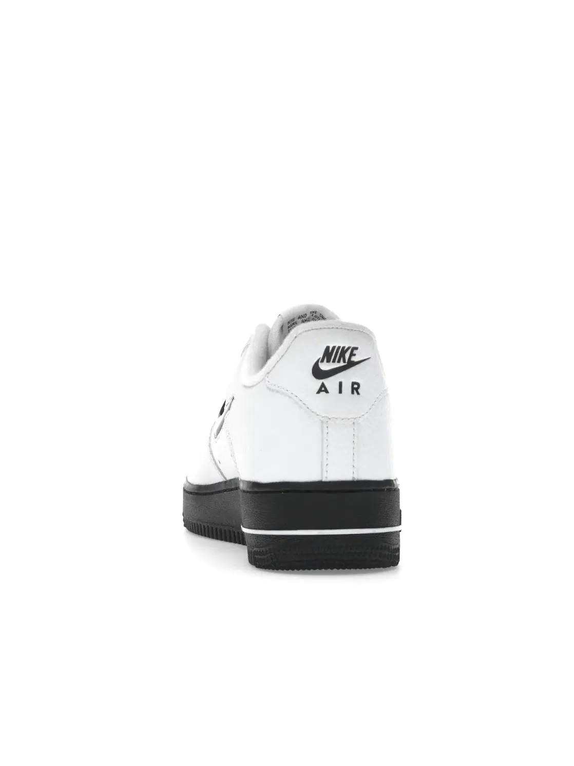 Мужские кроссовки с кожаным верхом Nike Air Force 1 '07 Low — изображение 4 из 4, белый/черный
