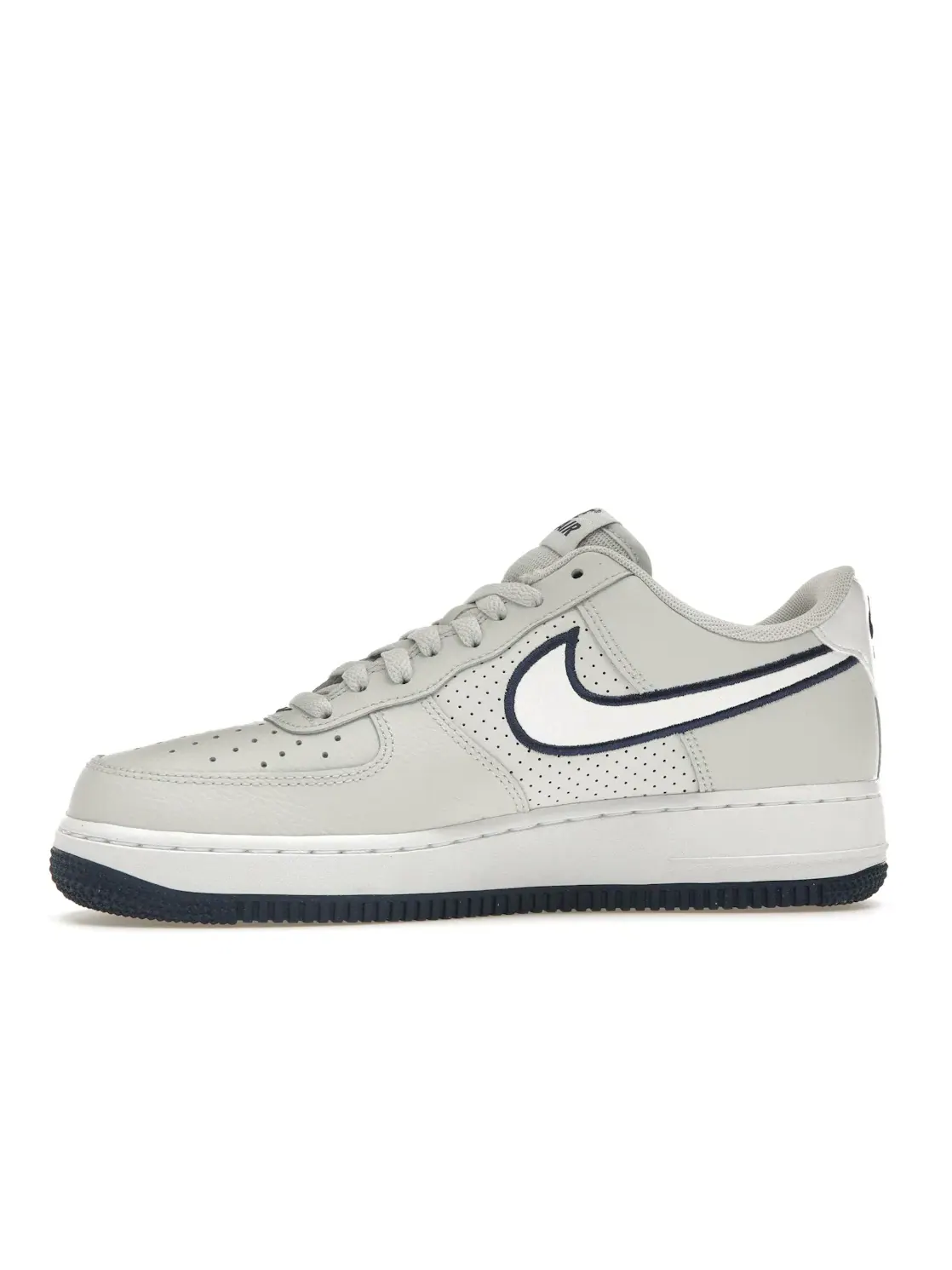 Мужские кроссовки Lifestyle Nike Air Force 1 '07 Low — изображение 3 из 4, темно-синий белый