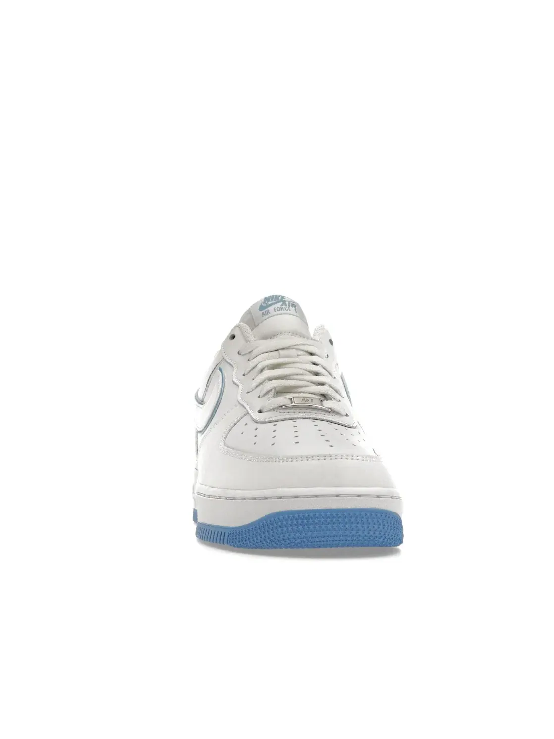 Мужские кроссовки Lifestyle с контрастными вставками Nike Air Force 1 '07 Low — изображение 2 из 4, белый/синий/белый