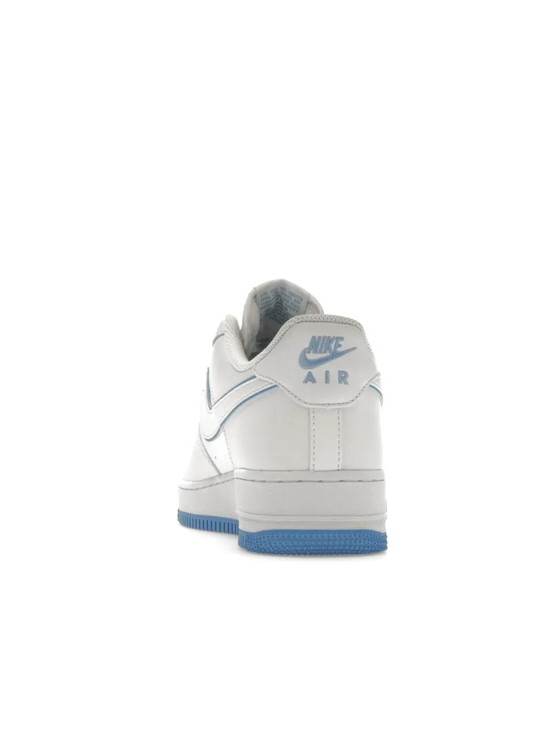 Мужские кроссовки Lifestyle с контрастными вставками Nike Air Force 1 '07 Low — изображение 4 из 4, белый/синий/белый
