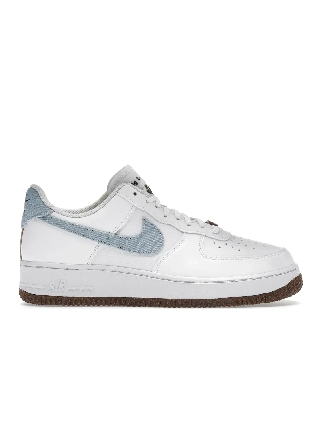 Мужские кроссовки Lifestyle с принтом Nike Air Force 1 Low '07 LV8 Indigo — изображение 1 из 4, белый/-белый-черный