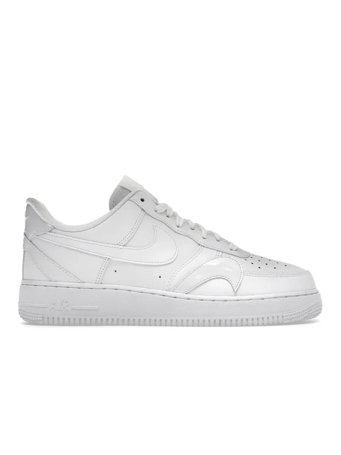 Мужские кроссовки Lifestyle с двойным логотипом Nike Air Force 1 Low '07 LV8 — изображение 1 из 4, белый/белый/белый
