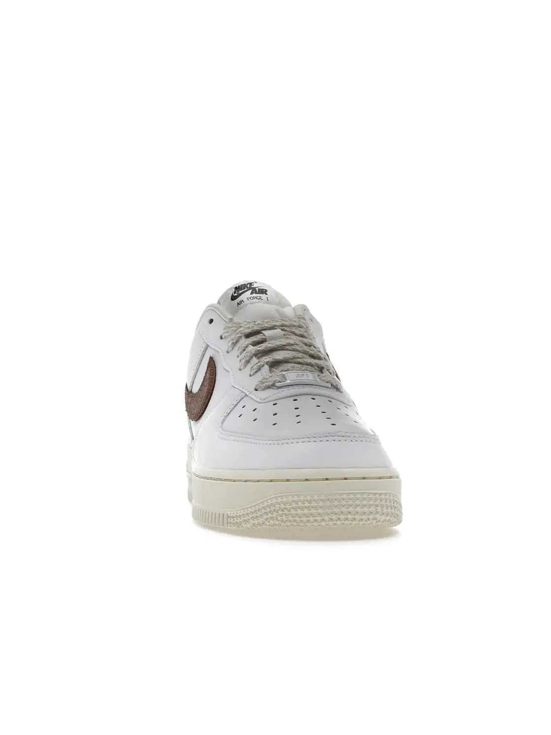 Женские кроссовки для повседневной носки Nike Air Force 1 '07 LX Nike — изображение 2 из 4, белый/коричневый