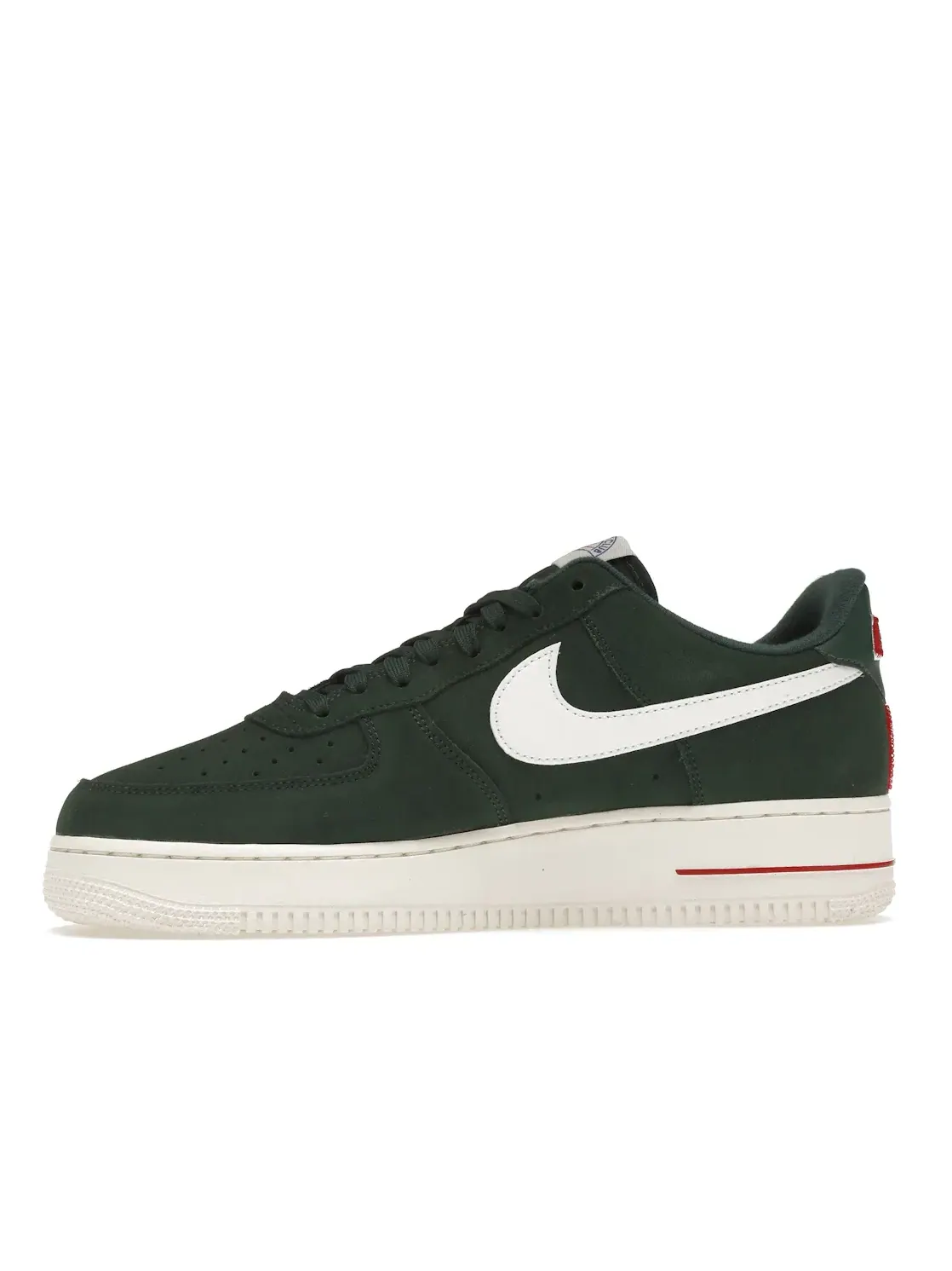 Мужские кроссовки с вдохновленным колледжем дизайном Nike Air Force 1 '07 LX Low Athletic Club Pro Green — изображение 3 из 4