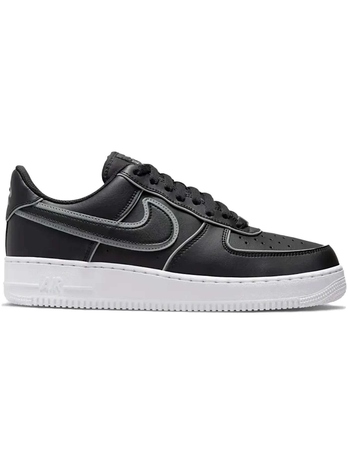 Мужские кроссовки Lifestyle Nike Air Force 1 '07 LX Low — изображение 1 из 1, черный/белый/серебристый