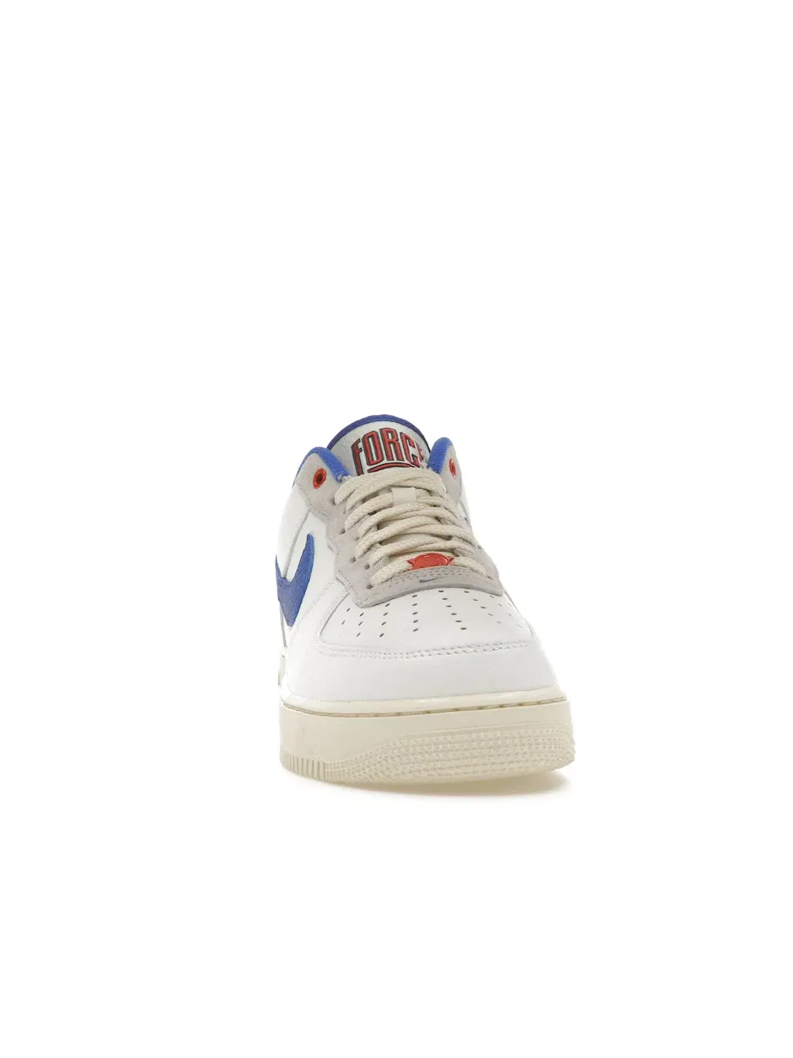 Женские кроссовки в стиле ретро Nike Air Force 1 Low '07 LX — изображение 2 из 4, синий/-красный