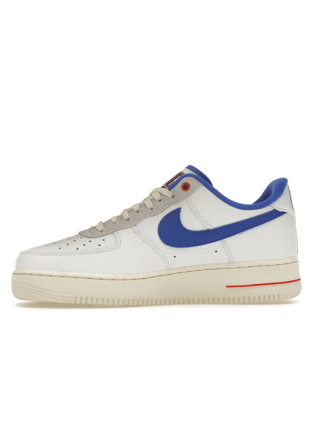 Женские кроссовки в стиле ретро Nike Air Force 1 Low '07 LX — изображение 3 из 4, синий/-красный