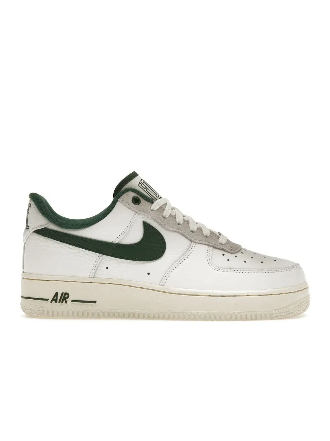 Женские кроссовки с chunky подошвой Nike Air Force 1 Low '07 LX — изображение 1 из 4, белый/зеленый-белый