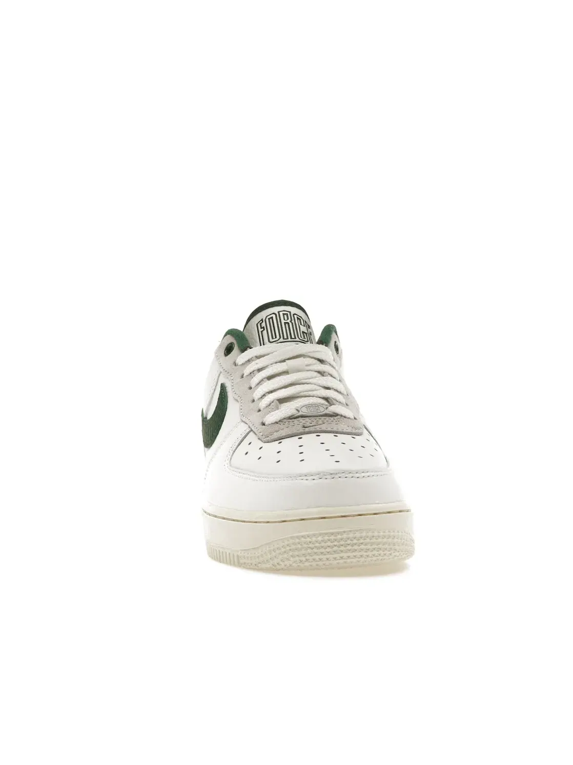 Женские кроссовки с chunky подошвой Nike Air Force 1 Low '07 LX — изображение 2 из 4, белый/зеленый-белый