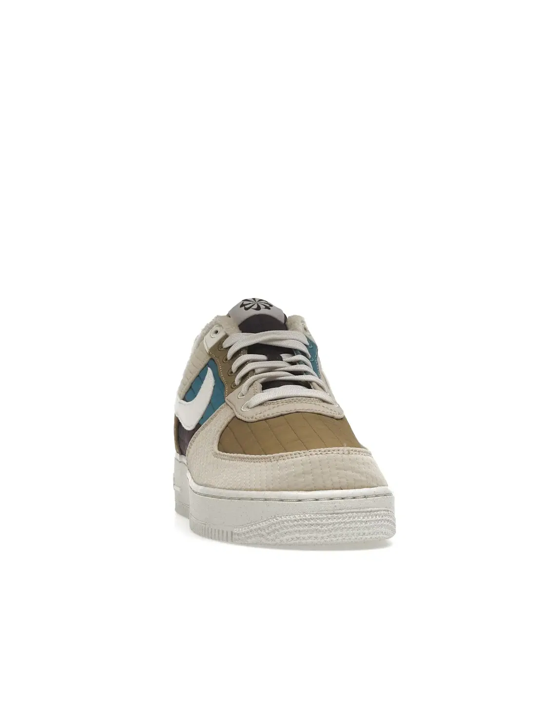 Мужские кроссовки Lifestyle с ворсовой подкладкой Nike Air Force 1 Low '07 LX — изображение 2 из 4, коричневый/--фиолетовый