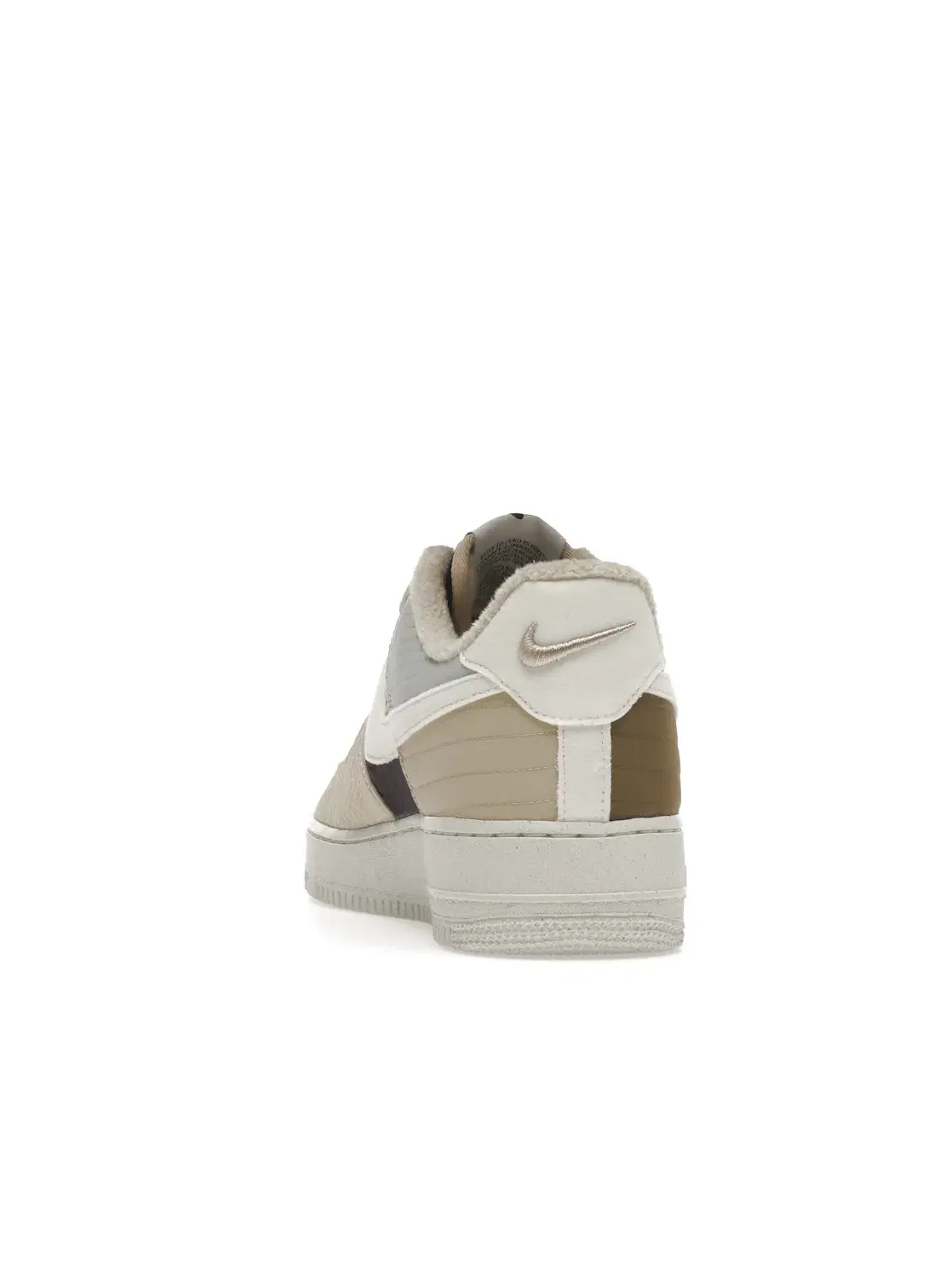 Мужские кроссовки Lifestyle с ворсовой подкладкой Nike Air Force 1 Low '07 LX — изображение 4 из 4, коричневый/--фиолетовый