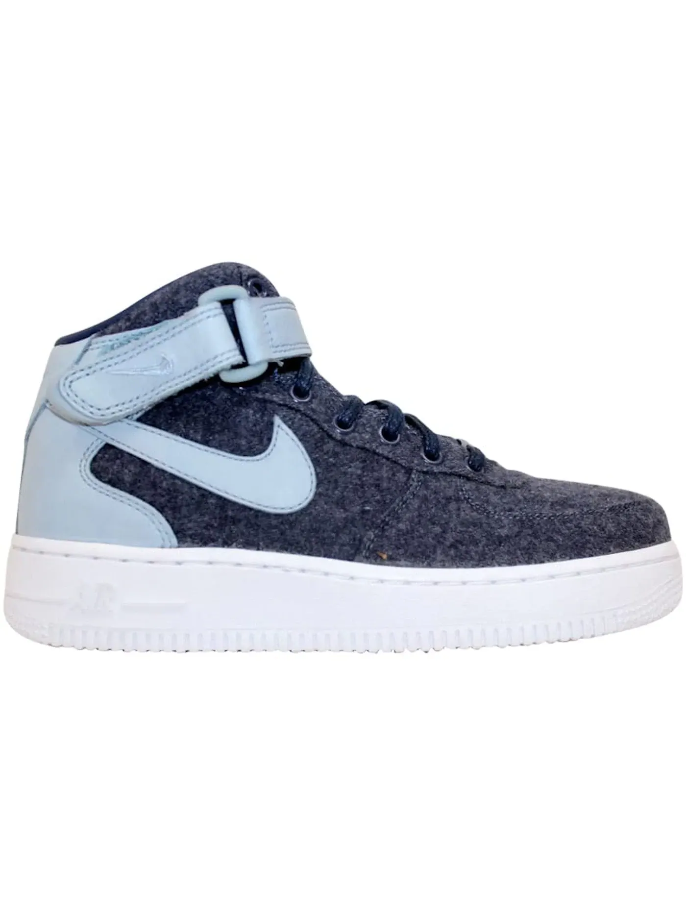 Женские кроссовки Lifestyle Nike Air Force 1 Mid '07 Leather PRM — изображение 1 из 1, темно-синий