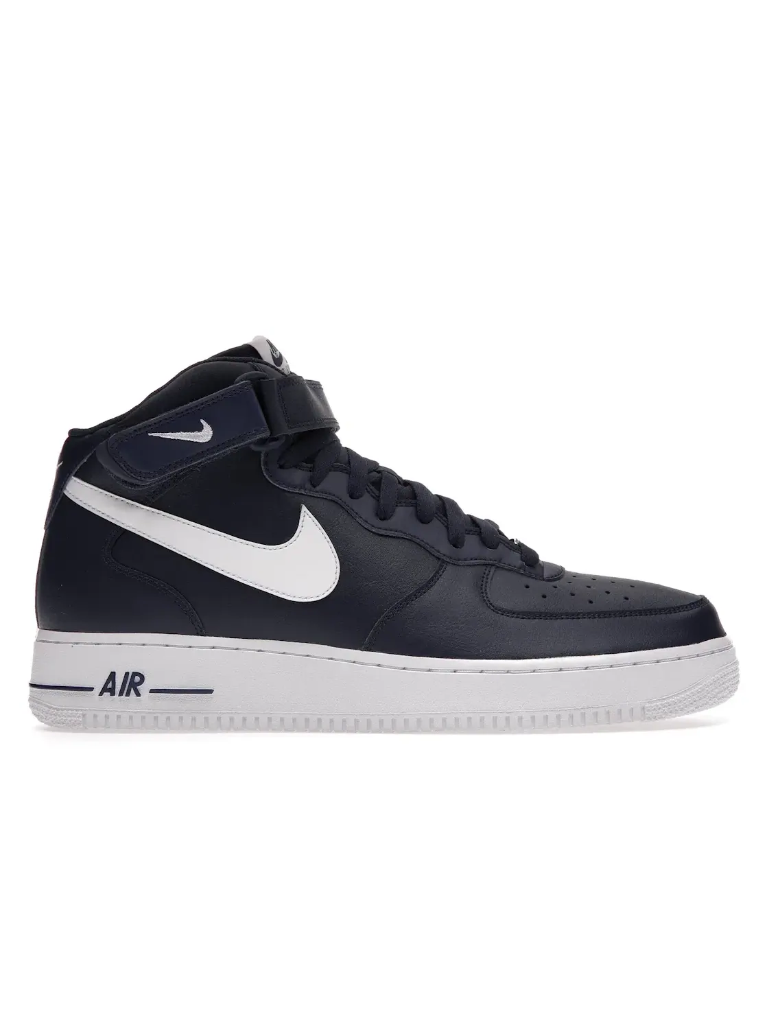 Мужские кроссовки Lifestyle Nike Air Force 1 Mid '07 — изображение 1 из 4, темно-синий/белый