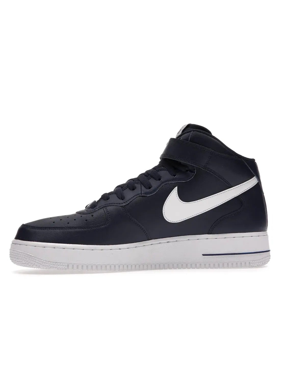 Мужские кроссовки Lifestyle Nike Air Force 1 Mid '07 — изображение 3 из 4, темно-синий/белый