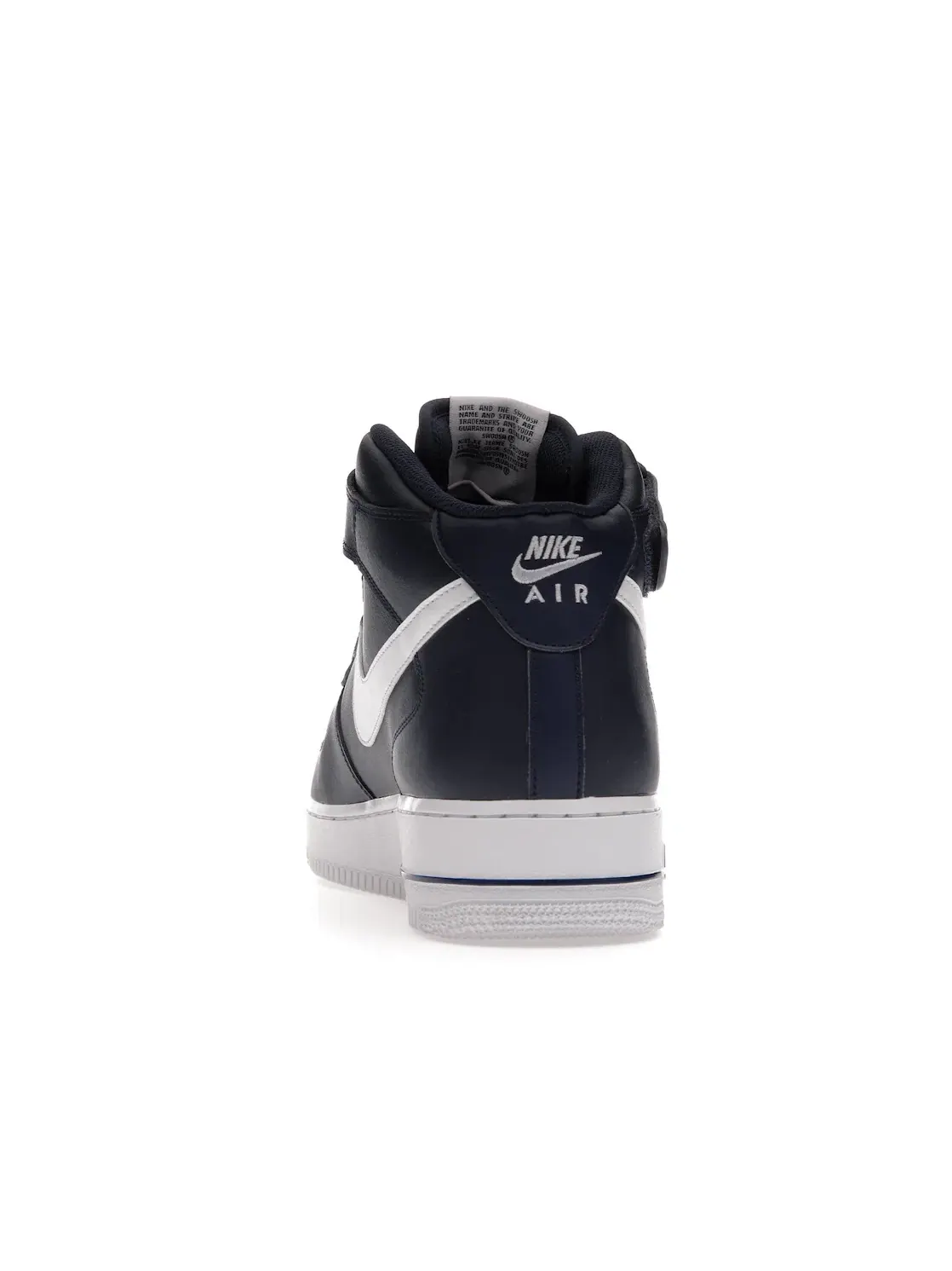 Мужские кроссовки Lifestyle Nike Air Force 1 Mid '07 — изображение 4 из 4, темно-синий/белый