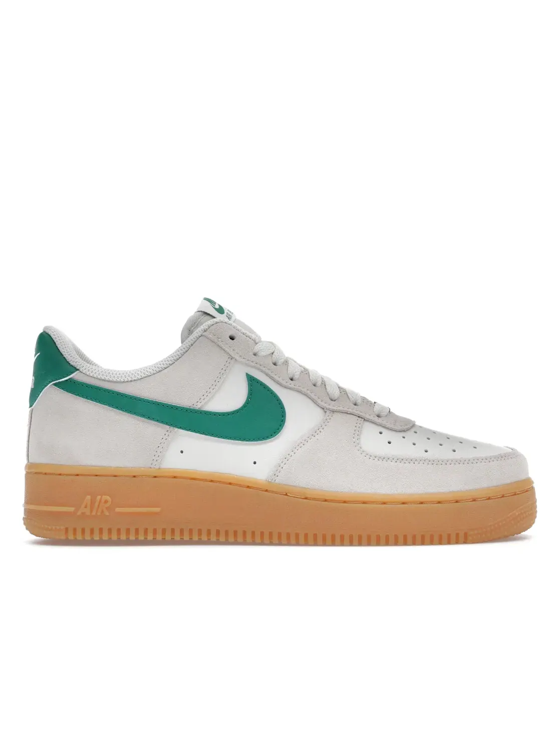 Мужские кроссовки с кожаным верхом Nike Air Force 1 Low '07 LV8, Phantom/Malachite — изображение 1 из 4