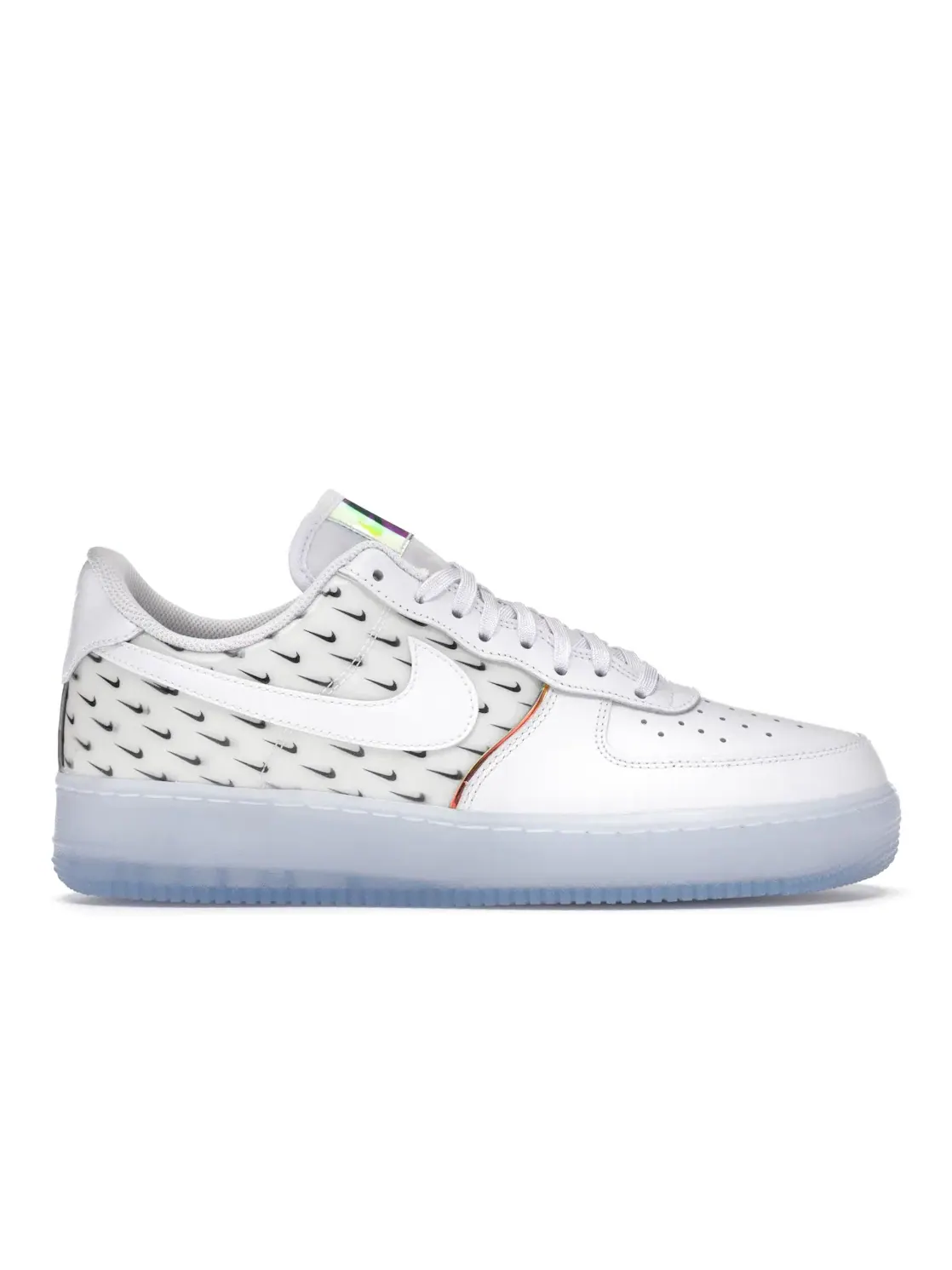 Мужские кроссовки с принтом Nike Air Force 1 Low '07 PRM Nike — изображение 1 из 4, белый/белый