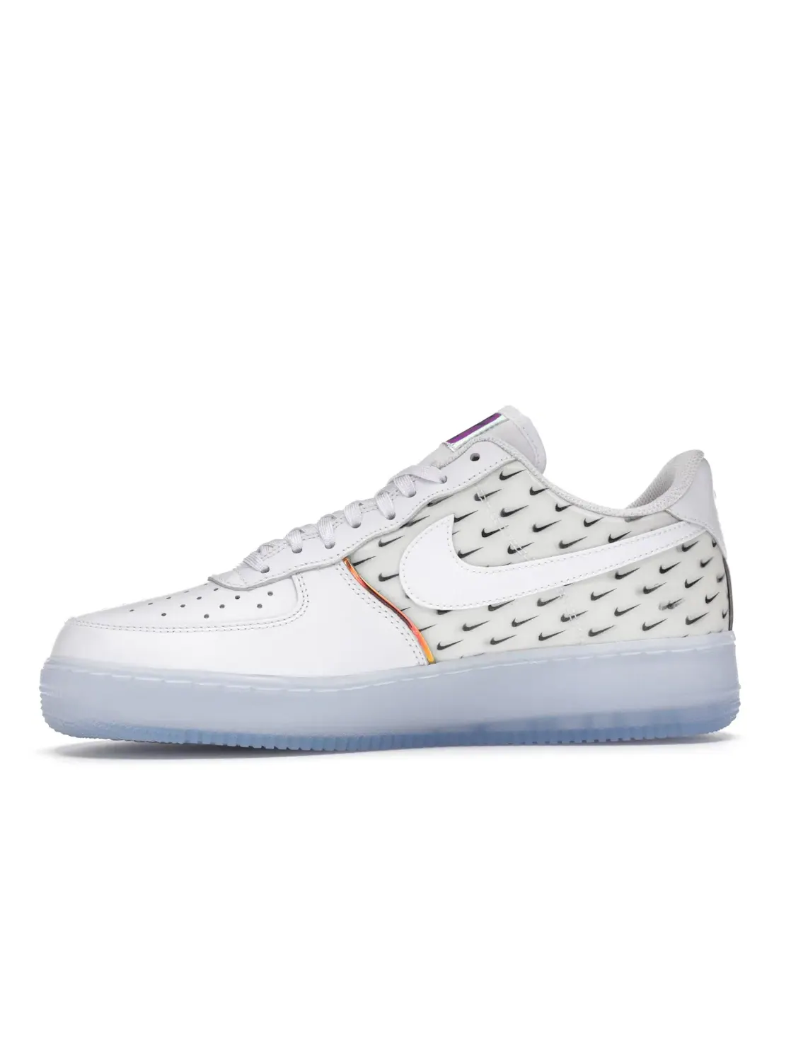 Мужские кроссовки с принтом Nike Air Force 1 Low '07 PRM Nike — изображение 3 из 4, белый/белый